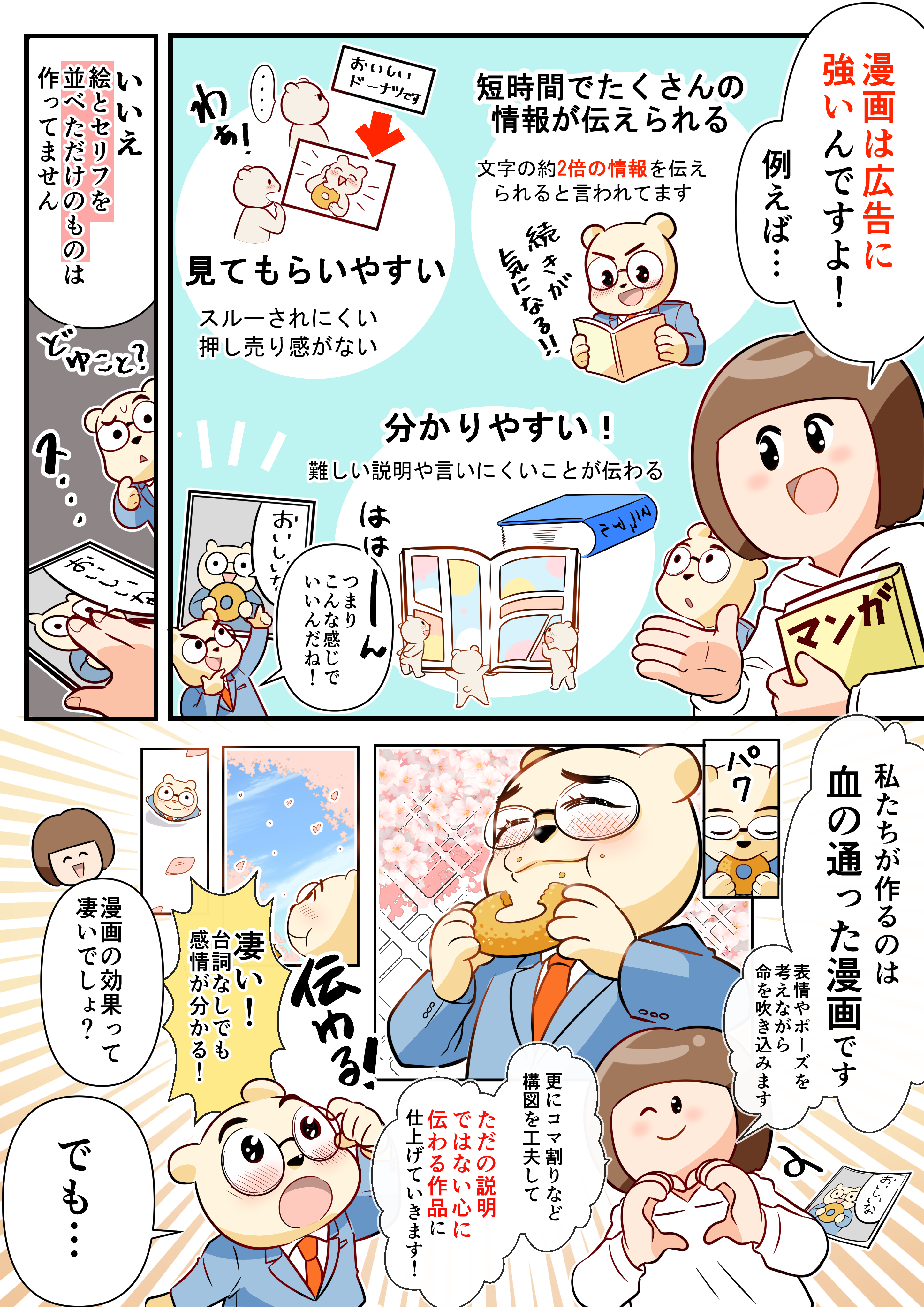 広告漫画のご紹介 2ページ目